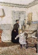 Edouard Vuillard The first step to oil painting on canvas